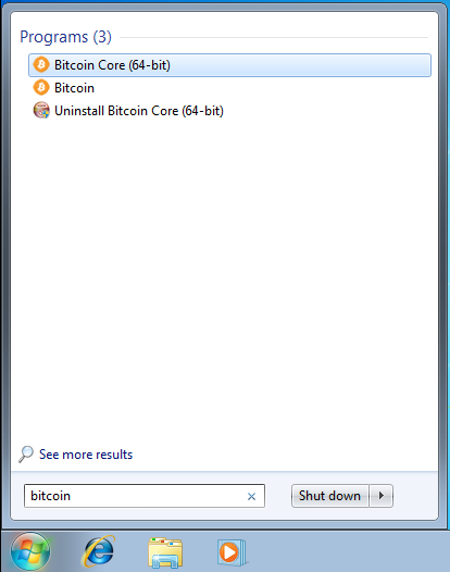 Start Fabcoin Core